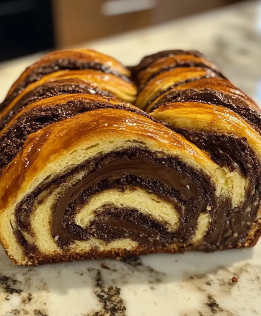 Chocolate Babka to pyszne ciasto na każdą okazję.