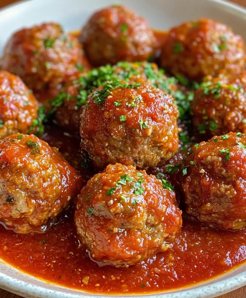 Ground Meatballs with Ketchup to pyszne danie!