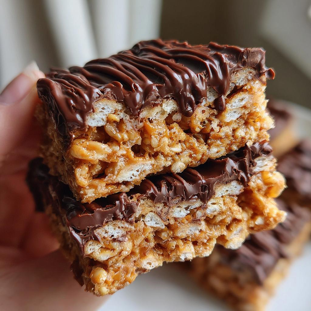 Crispy Rice Peanut Butter Treats