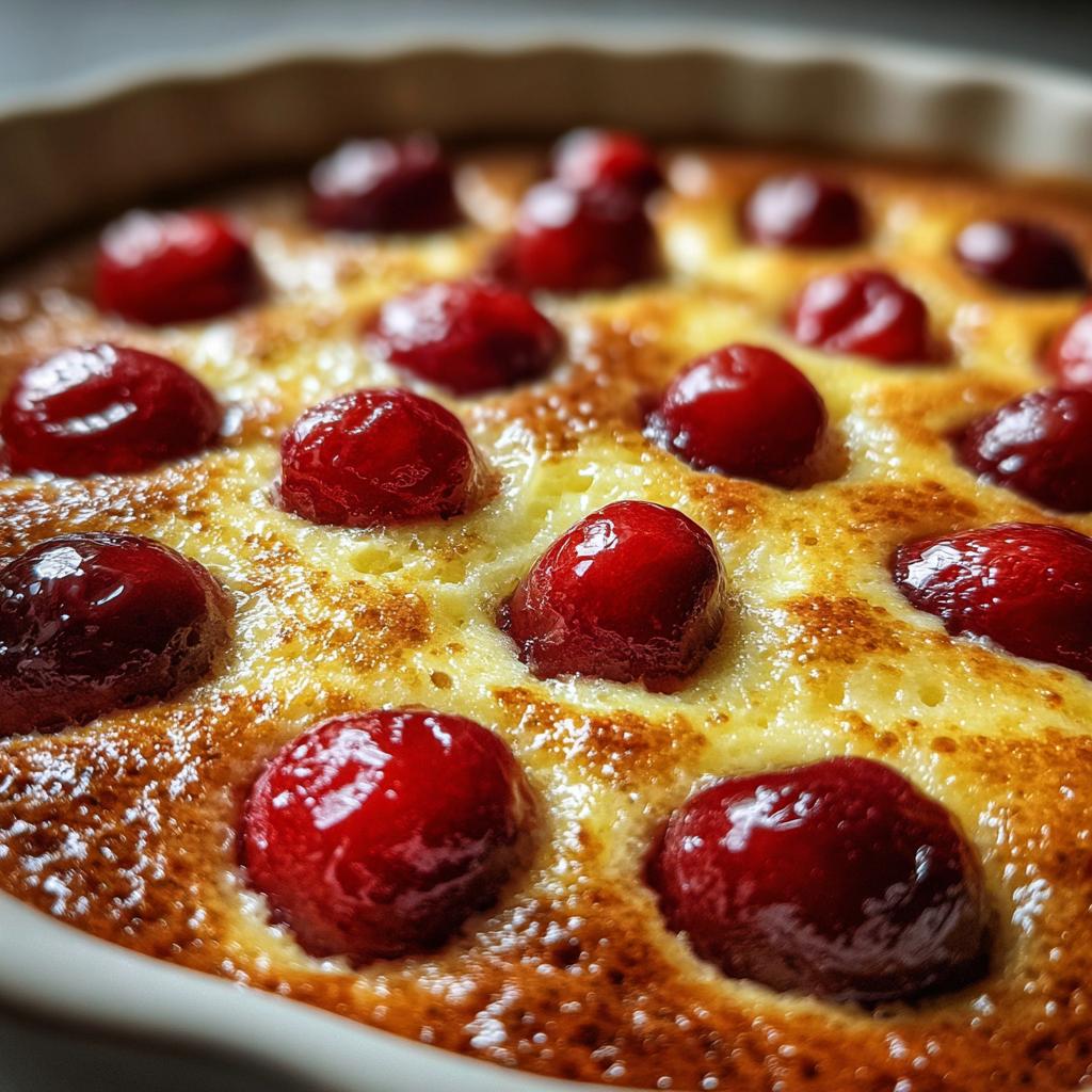 Clafoutis z wiśniami - detail 1