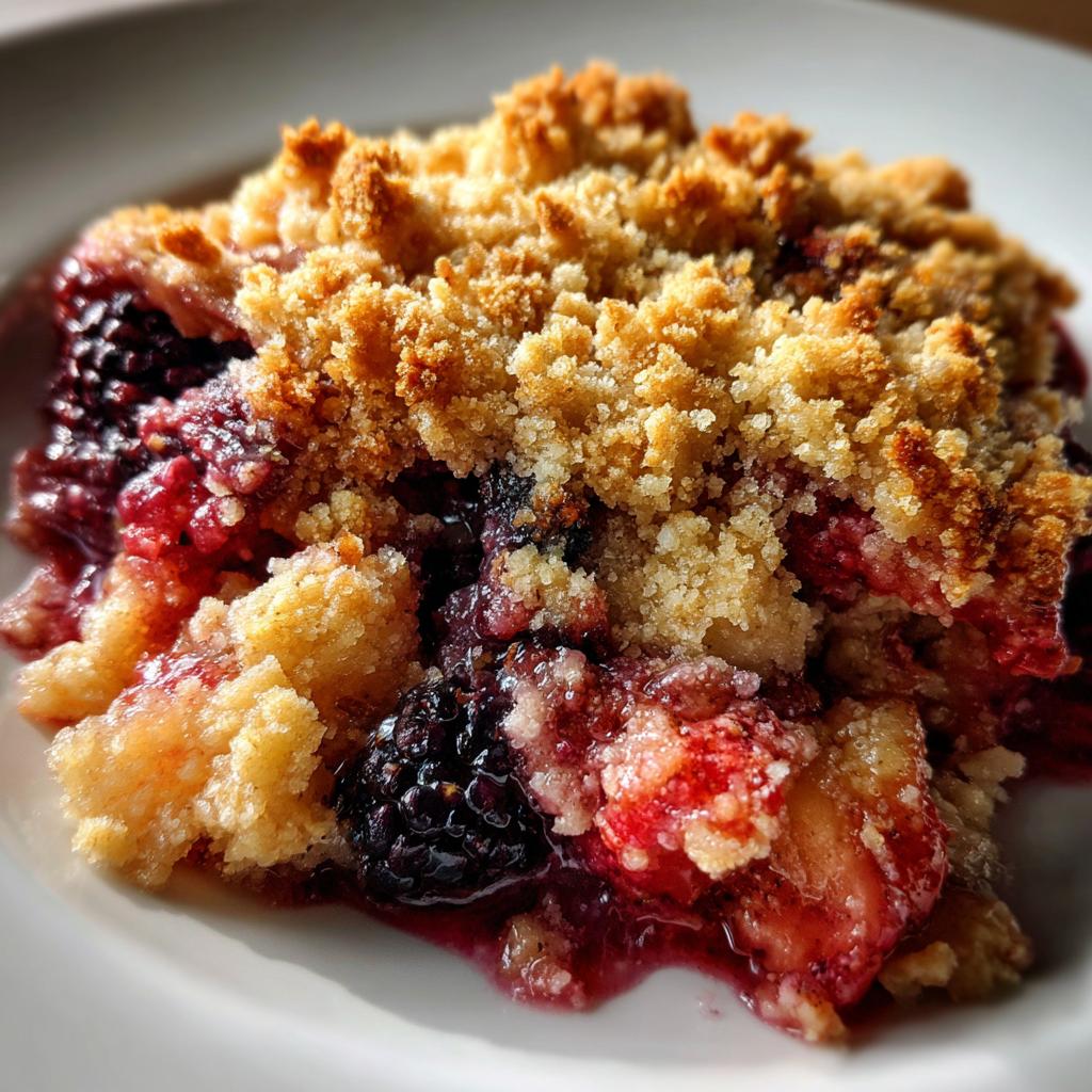 Crumble z mieszanych jagód - detail 1