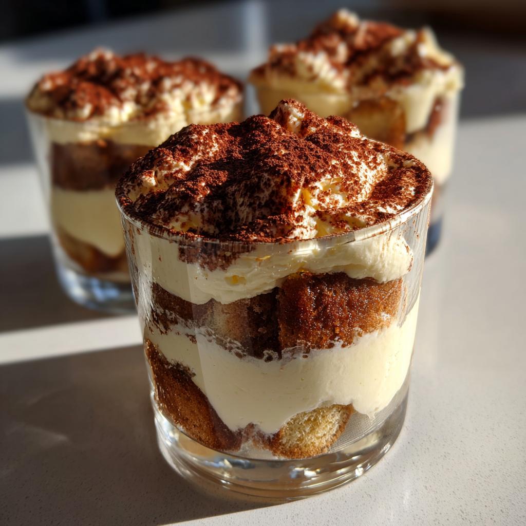 Mini tiramisu w kubeczkach bez pieczenia - detail 1