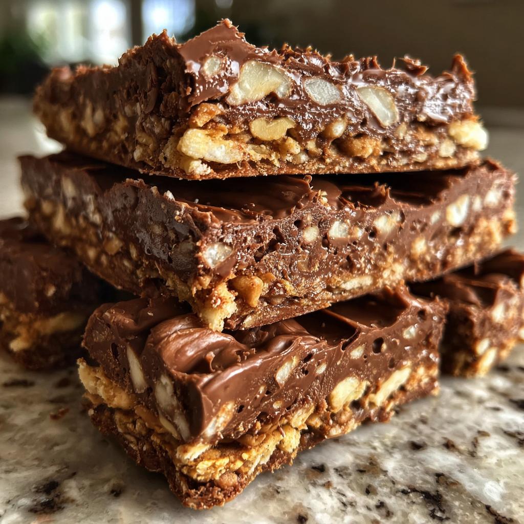 Nutella batony bez pieczenia