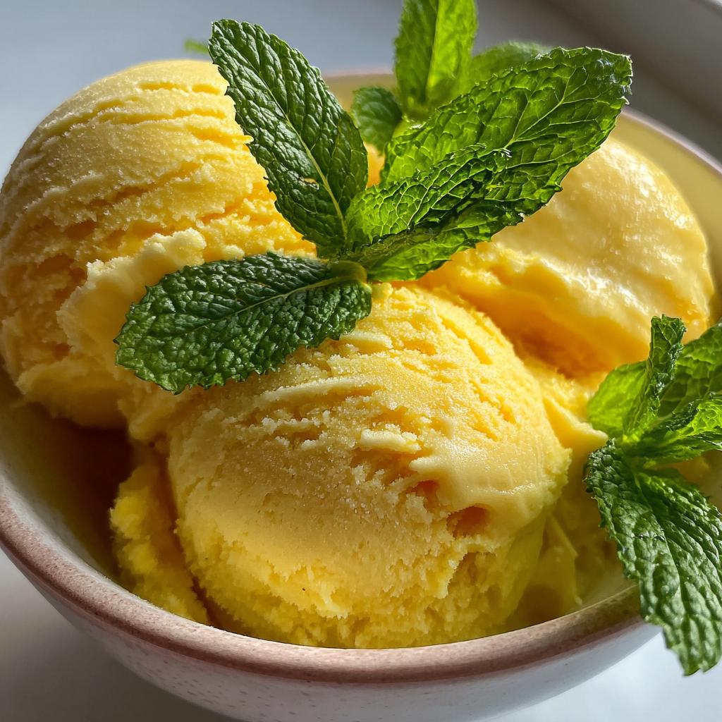 Sorbet mango