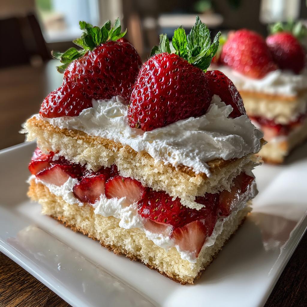 Truskawkowy shortcake