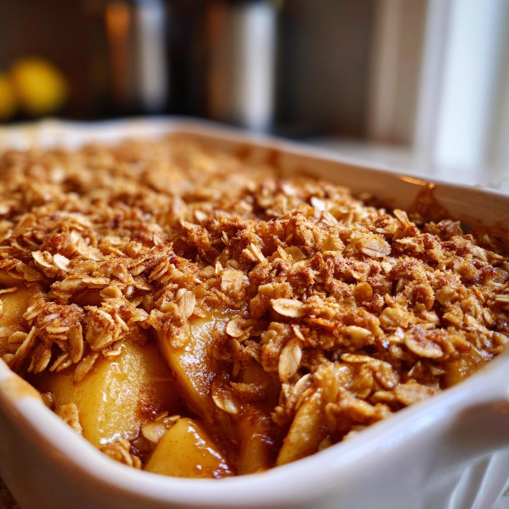 Łatwa szarlotka (apple crisp)