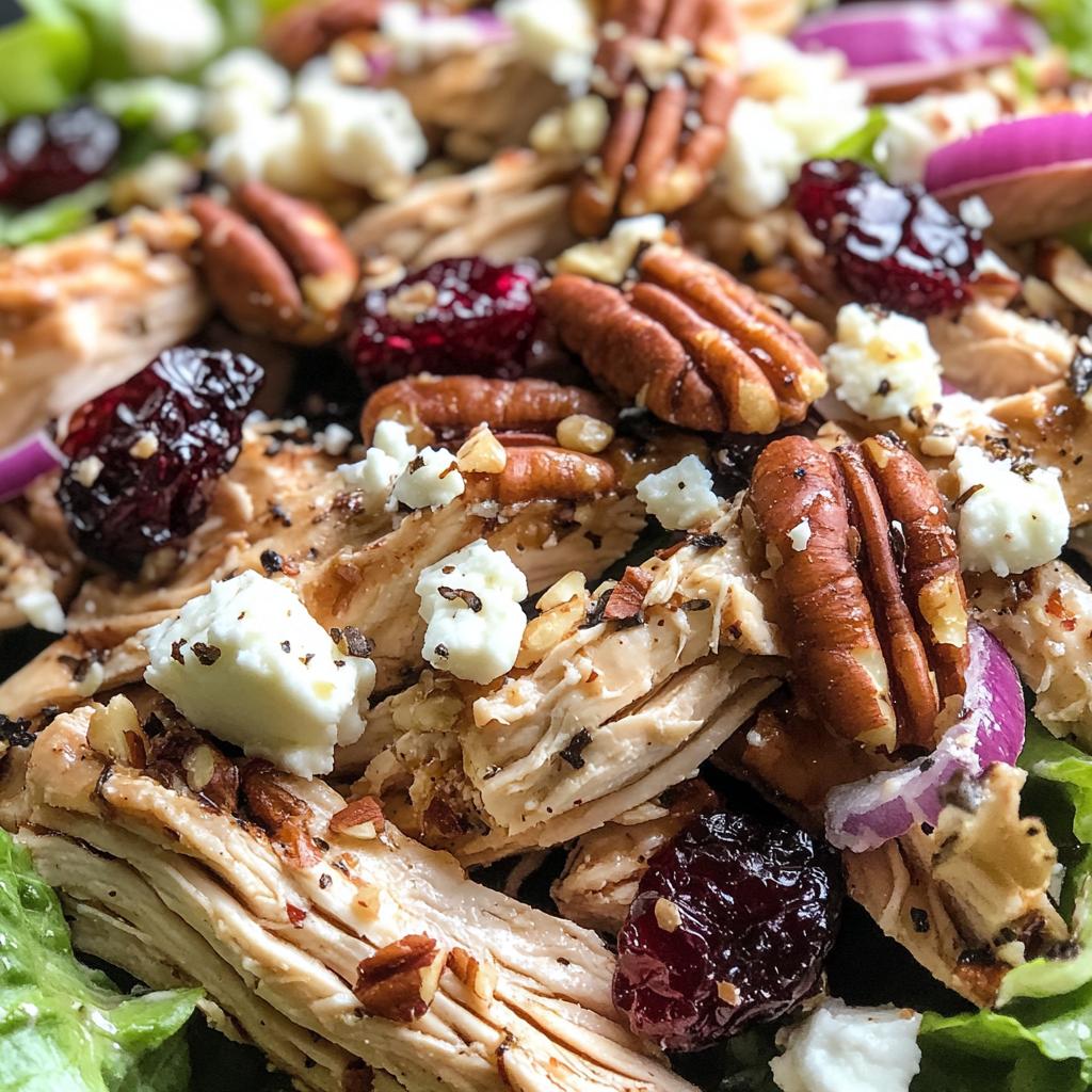chicken cranberry pecan salad