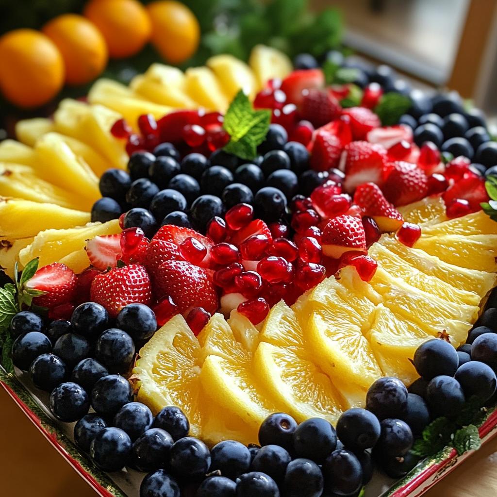 christmas fruit tray ideas