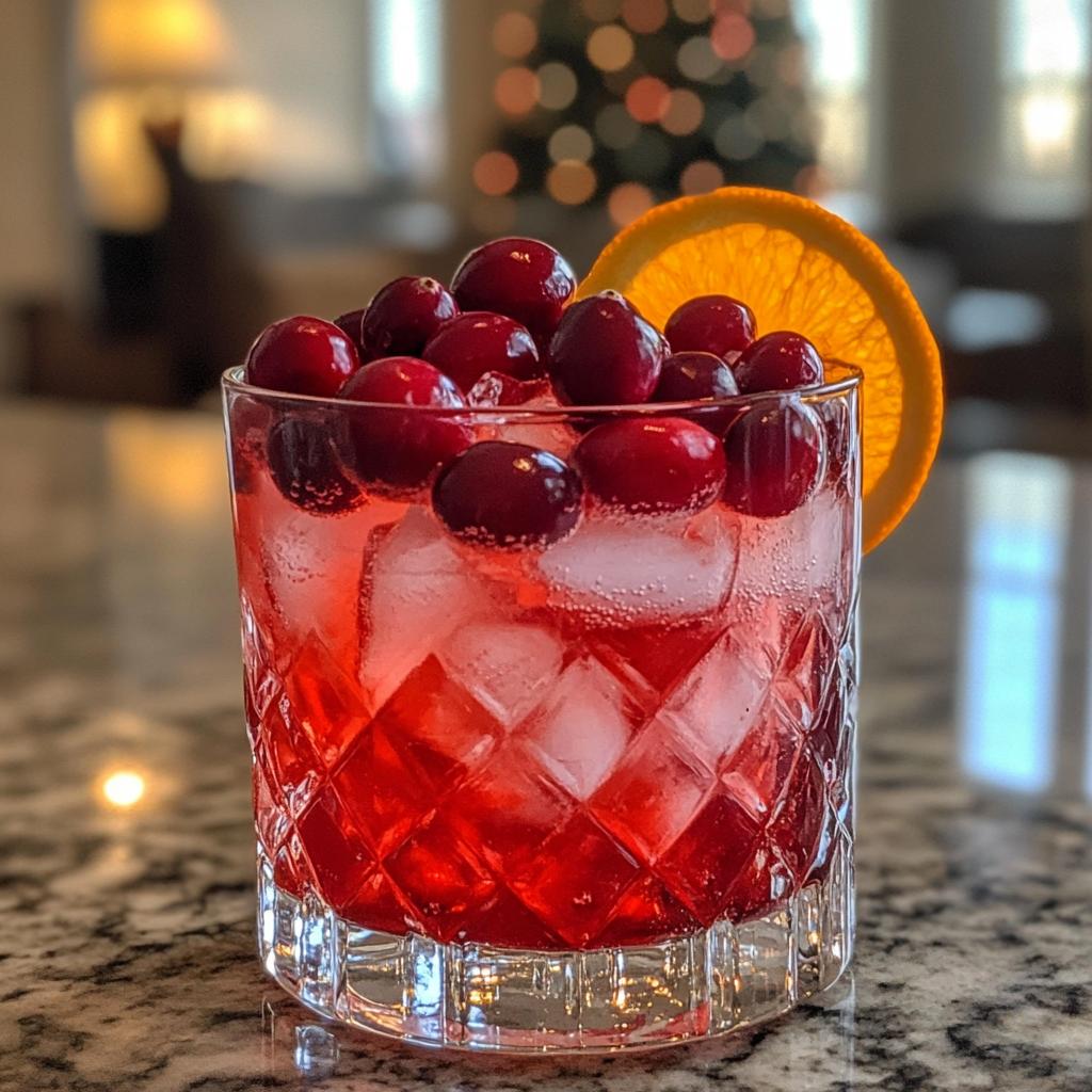 christmas cranberry cocktail