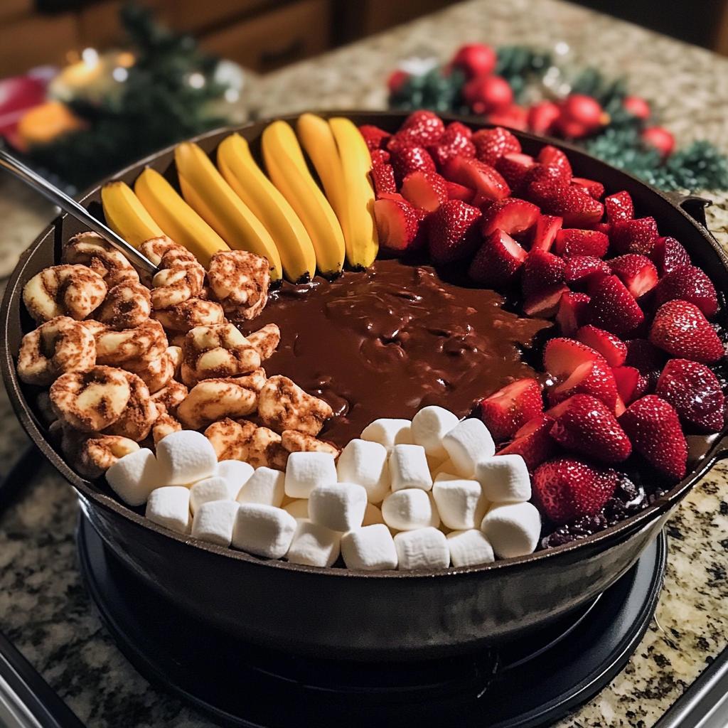 christmas fondue