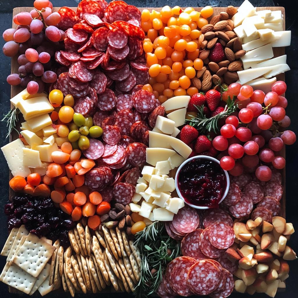 christmas food board