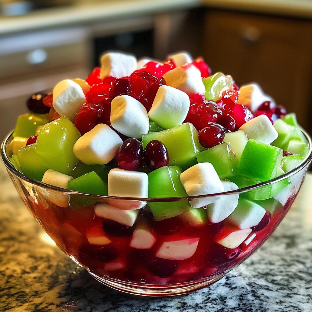 cranberry apple jello salad
